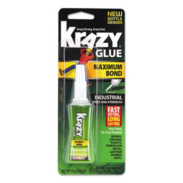 Homepage 0.52 oz Tube Maximum Bond Krazy Glue - Clear - HO3750807