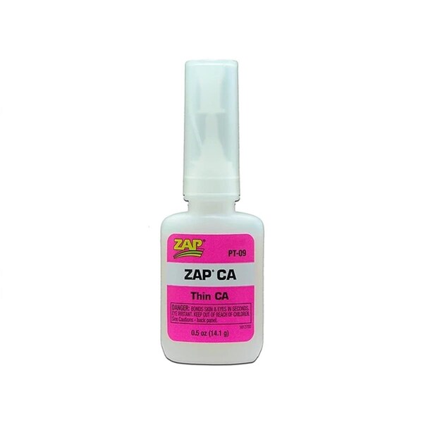 Zap Glue 0.5 oz Cyanoacrylate Glue Bottle - PAAPT-09
