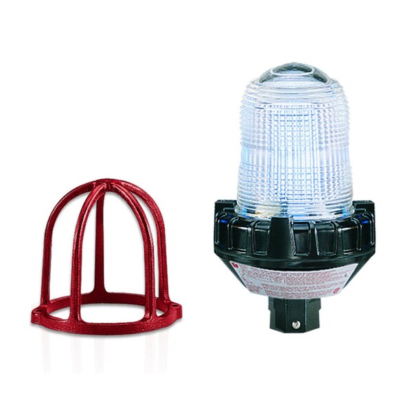 Federal Signal Warning Light, Clear, Strobe Tube - 154XSTHI