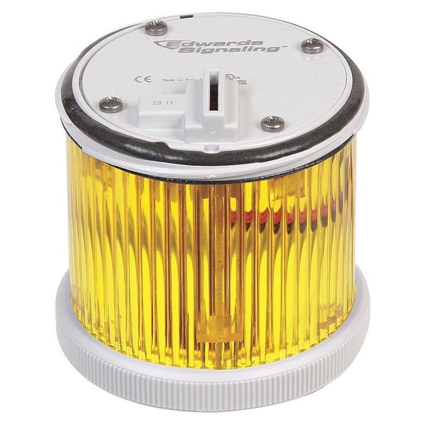 Edwards Signaling Tower Light, 70mm, Steady, Amber - 270SY12240AD