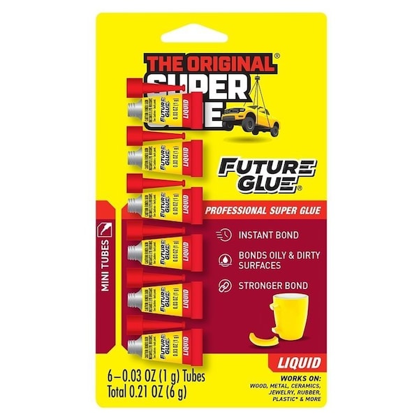 The Original Super Glue Glue, Liquid, Tube - 11710008