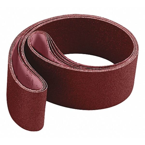 Scotch-Brite Sanding Belt, 3 in W, 168 in L, Non-Woven, Aluminum Oxide, Not Applicable Grit, Medium, SC-BL - 7010364703