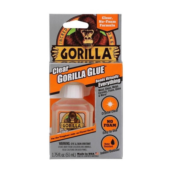 Gorilla Glue All Purpose Glue, White, 1.75 fl oz, 5 PK - 4500102
