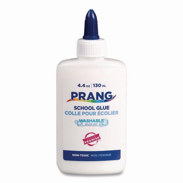 Prang Washable Liquid White School Glue, 4.4 oz, Dries Clear - X15200-0001