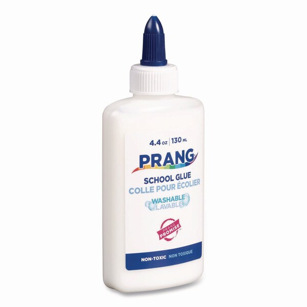 Prang Washable Liquid White School Glue, 4.4 oz, Dries Clear - X15200-0001