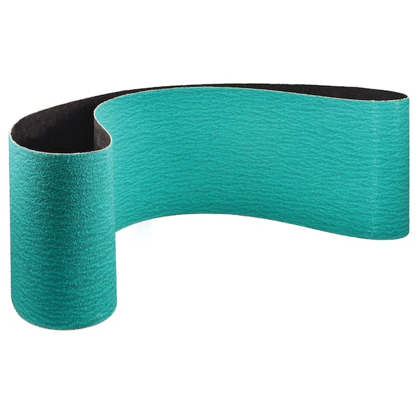 Superior Abrasives 2" W, 48" L, Zirconia Grinding Aid, Green - A018682