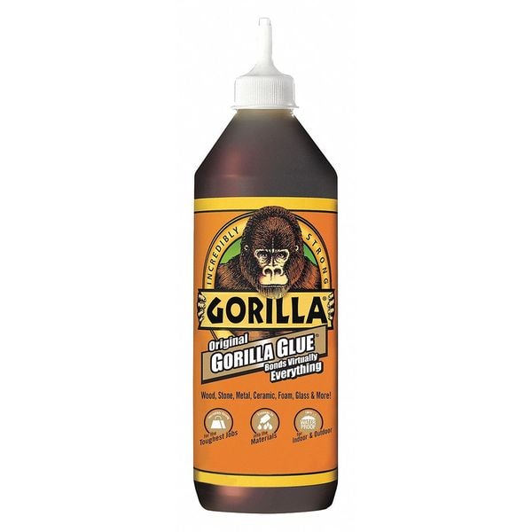 Gorilla Glue Spray Adhesive, Clear, 24 hr Full Cure, 12 oz, Aerosol Can - 5003601