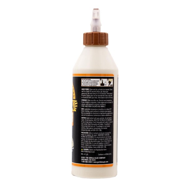 Gorilla Glue Gorilla Extra Strength Natural Wood Glue 18 oz - 104406