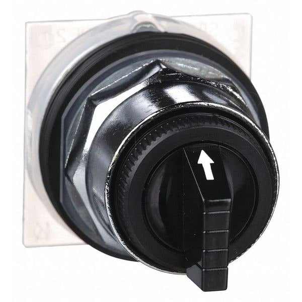 Selector No Iluminado Schneider Electric, 30mm, 3 Posiciones, Palanca - 9001KS53B