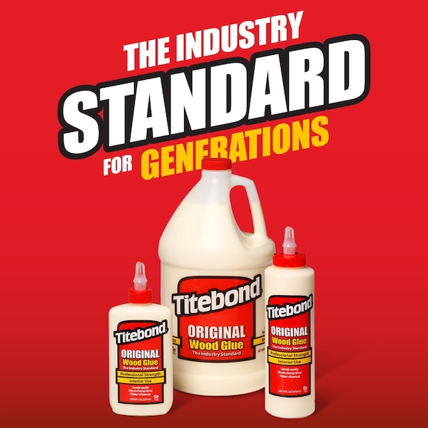 Titebond Wood Glue, Translucent, 1 gal - 5066