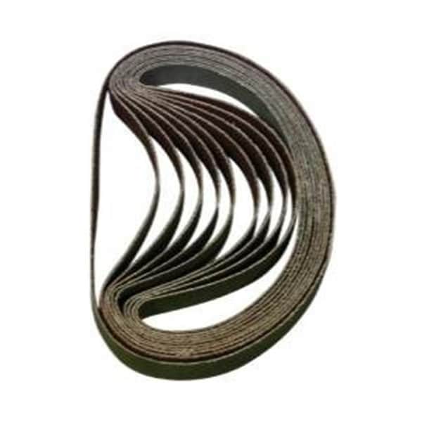 Astro Pneumatic Astro Pneumatic ASTBSP80 10Pk Sanding Belt 80 Grit 3-8X13In. 10-Pack - ASTBSP80