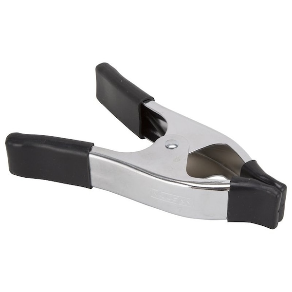 Vulcan Spring Clamp, 2 in Clamping, Steel, Chrome, Silver - JL27526
