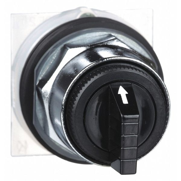 Interruptor Selector No Iluminado Schneider Electric, 30mm, 3 Posiciones, Palanca - 9001KS43B