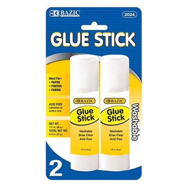Bazic Products Bazic BAZIC 36g / 1.27 Oz Jumbo Glue Stick, 48PK - 2024
