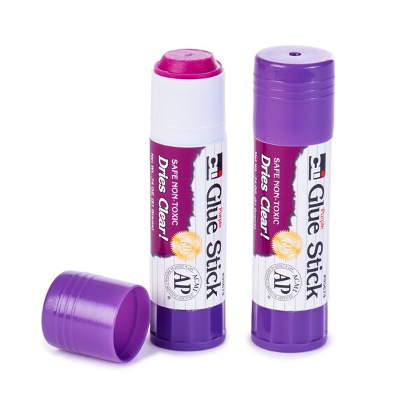 Charles Leonard Purple Glue Sticks, 0.74 oz., 36PK - 95674
