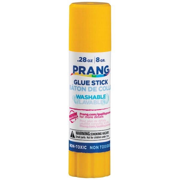 Prang Clear Glue Sticks, Washable, 0.28oz, 60PK - X15085