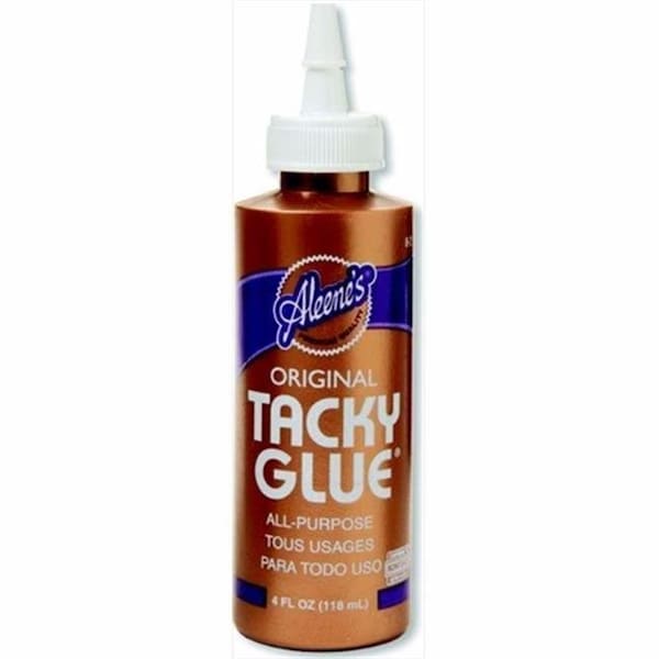 Aleenes Aleenes 001665 Original Multi-Purpose Flexible Non-Toxic Non-Washable Tacky Glue; Dries Clear - 1665