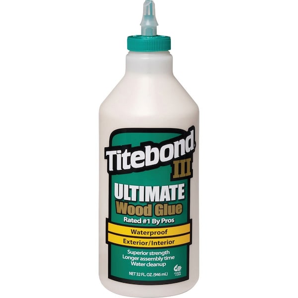 Titebond III 1 Qt. Ultimate Waterproof Wood Glue - 1415