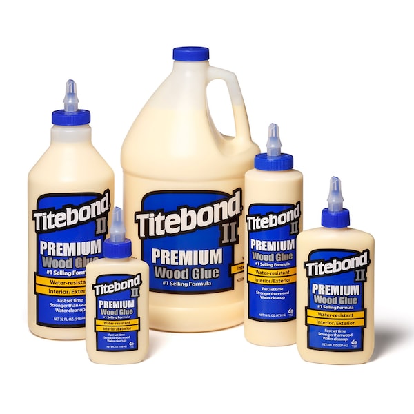 Titebond Titebond II Premium Yellow Wood Glue 16 oz - 5004