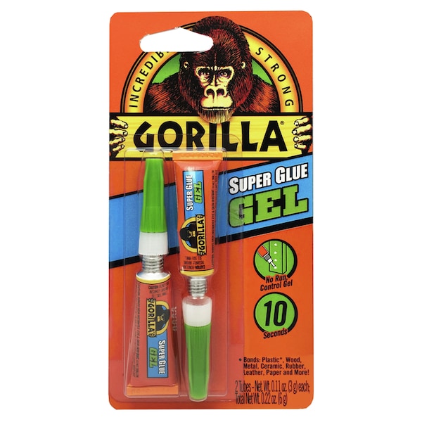 Gorilla Glue Gorilla High Strength Glue Clear Super Glue 0.11 oz - 7820002