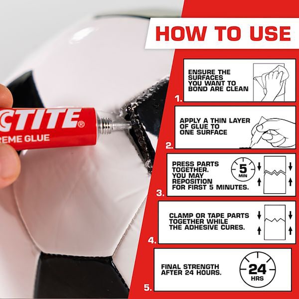 Loctite Loctite Extreme High Strength Clear Glue 0.6 oz - 2596210