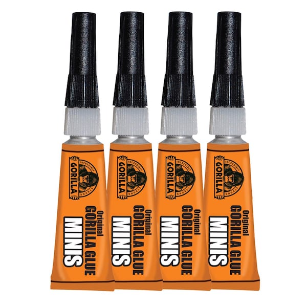 Gorilla Glue All Purpose Glue, Tan, 0.11 oz, Tube - 5000503