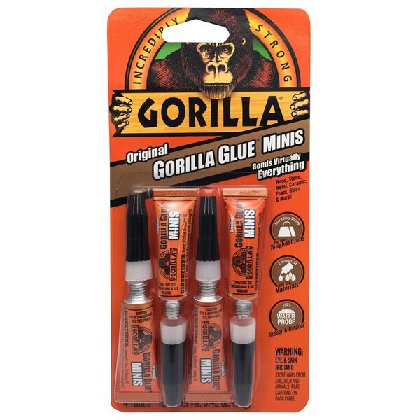 Gorilla Glue All Purpose Glue, Tan, 0.11 oz, Tube - 5000503