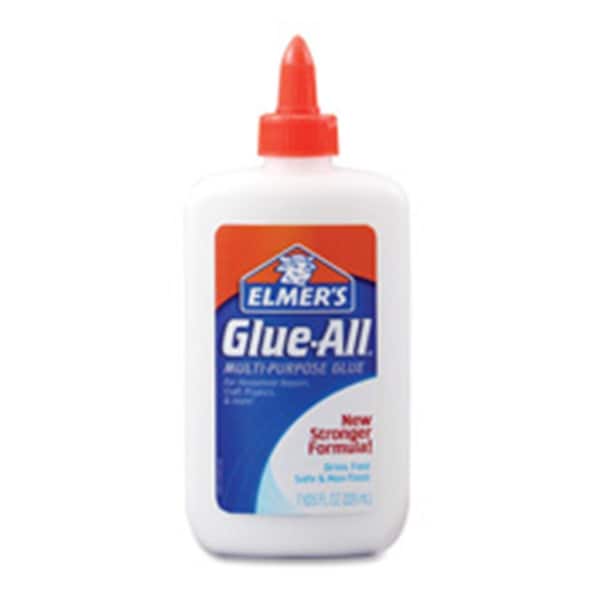 Elmers Elmerft.s Products Inc  Multipurpose Glue- Nontoxic- Plastic Bottle- 1 Gallon - EL463207