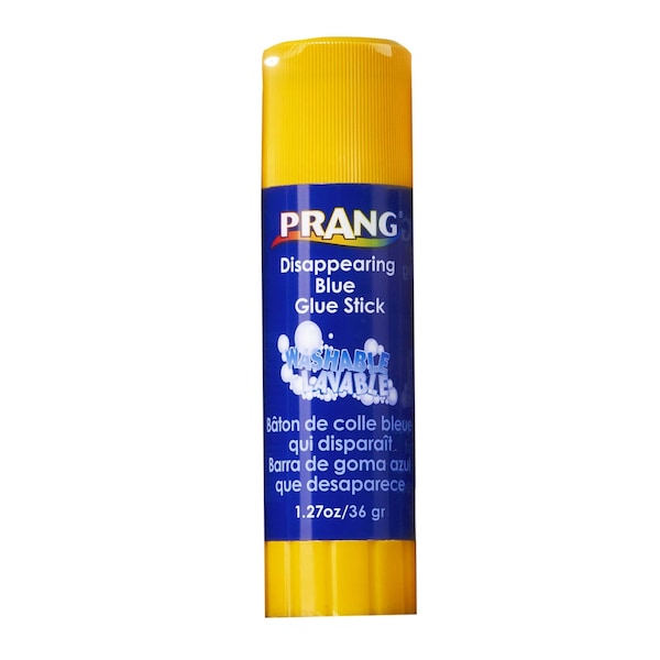 Prang Glue Stick, Clear, 1.27 oz, 6 PK - 15091