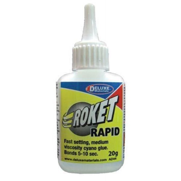 Deluxe Materials 20 g Roket Rapid CA Glue - DLMAD44