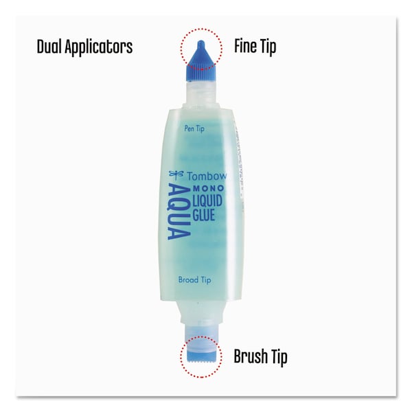 Tombow Glue, Clear, 1.69 oz, Tube - 52180