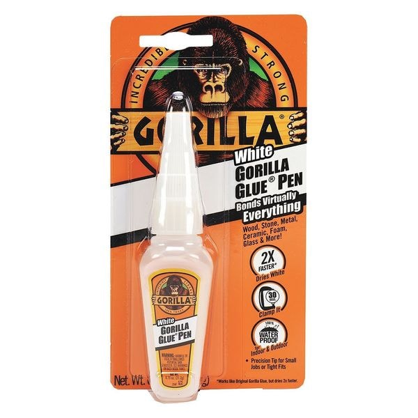 Gorilla Glue Wood Glue, Light Brown, 24 hr Full Cure, 16 oz, Bottle - 5201111