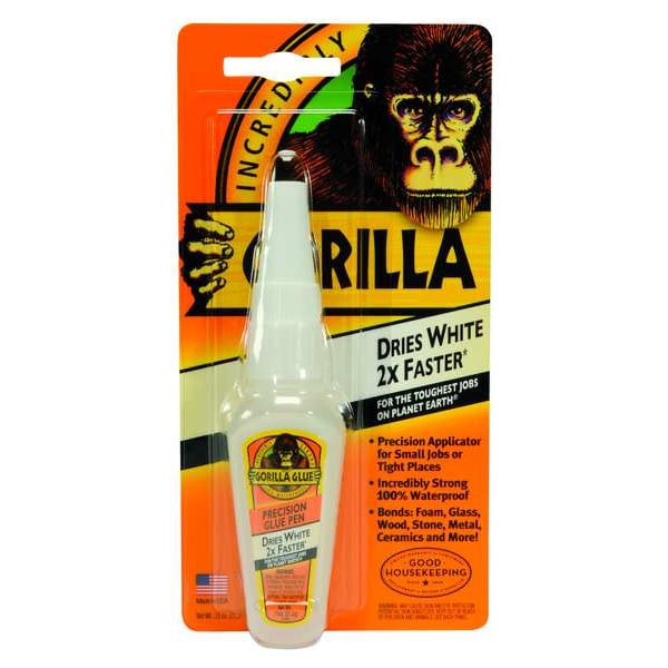 Gorilla Glue Wood Glue, Light Brown, 24 hr Full Cure, 16 oz, Bottle - 5201111