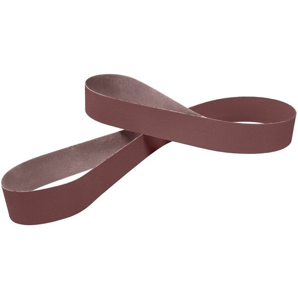 Scotch 26628 Sanding Belt, 4 in W, 36 in L, 80 Grit, Aluminum Oxide Abrasive - 76628