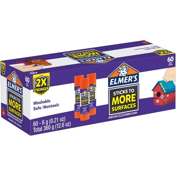 Oruga 0.21 oz Extra Strength Glue Sticks - 60 per Pack - OR3639826