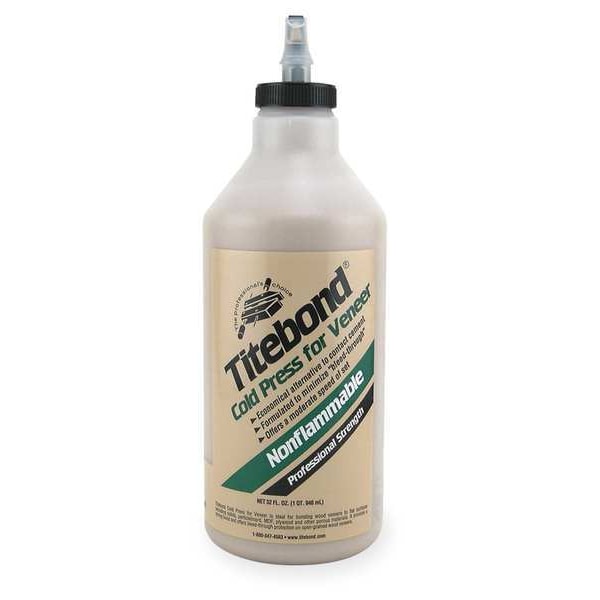 Titebond Instant Adhesive, Tan, 15 to 20 min Full Cure, 1 qt, Syringe - 5175