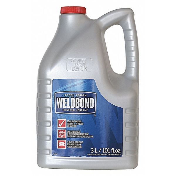 Weldbond Potting Compound, White, 6 to 12 hr Full Cure, 0.8 gal, Jug - 058951500308