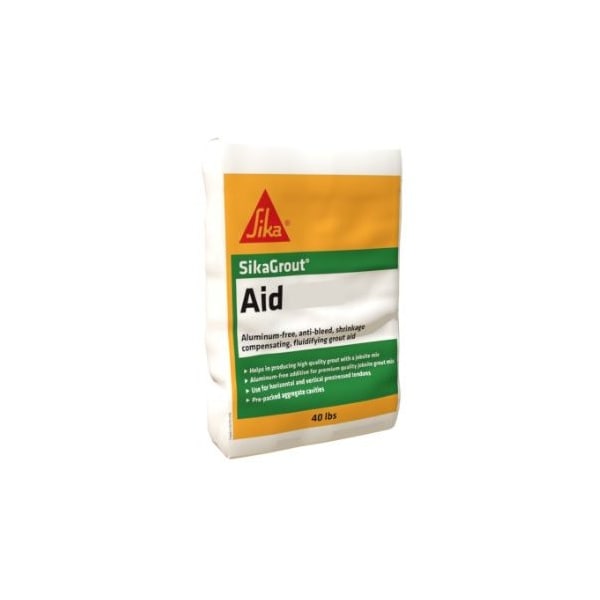 Sika SikaGrout Aid - Expanding Water-Reducing Retarding High-Lift Grouting Aid 42lb - 187473