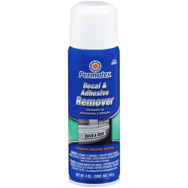 Permatex PermAtuo Decal & Adhesive Remover 5 oz aerosol - 80025