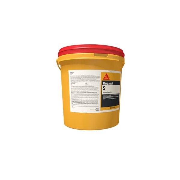Sika Sika Rugasol S Spray-Applied Surface Retardant for Exposed Aggregate Finish 5 Gallon - 91072