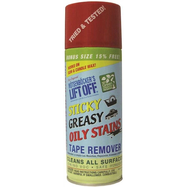 Motsenbockers Lift Off Adhesive Remover, Liquid, Pungent, Clear, 11 oz, Can - 402-11