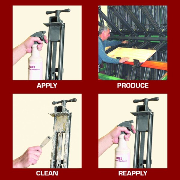 Bates 1 GAL Protective Coating That Prevents Glue from Adhering to Machinery - BCGLY