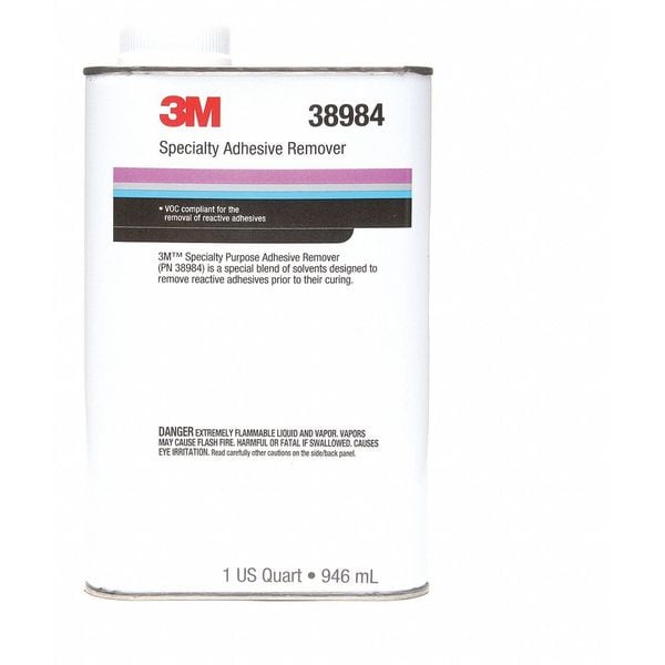 3M Adhesive Remover, 32 oz, Non-Aerosol Can, 6 PK - 38984
