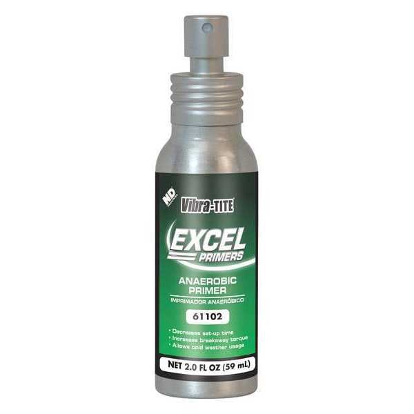 Vibra-Tite Primer, Excel 611 Series, Light Green, 8 fl oz, Bottle - 61102