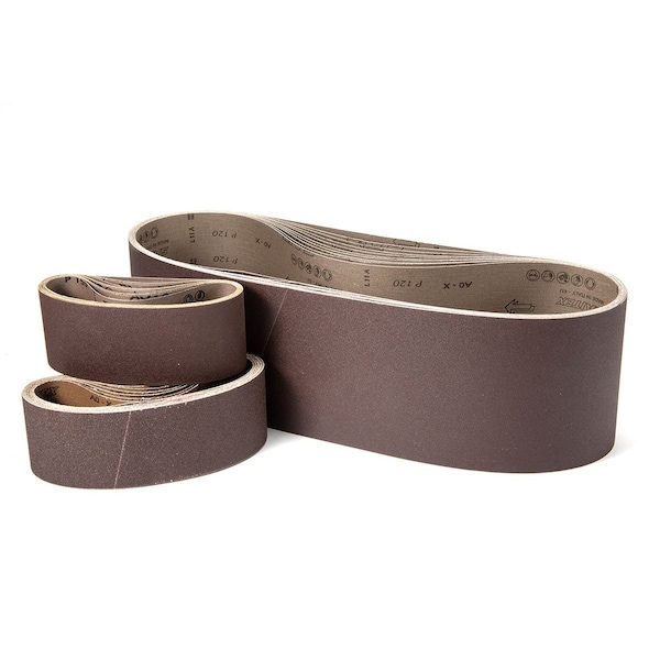 United Abrasives/Sait 4 in W, 24 in L, 36 Grit - 58191
