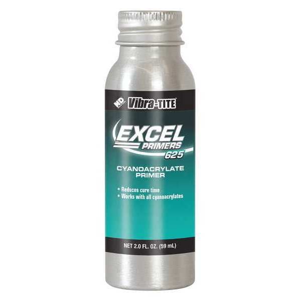 Vibra-Tite Primer, Excel 625 Series, Light Amber, 8 fl oz, Bottle - 62502