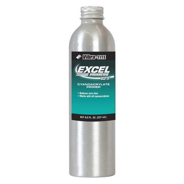 Vibra-Tite Primer, Excel 625 Series, Light Amber, 8 fl oz, Bottle - 62508