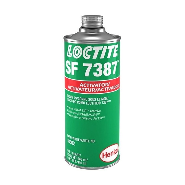Henkel General Purpose Structural Adhesive Activator, Surface Preparation, Can, Liquid - SF 7387 1QT IDH 229848