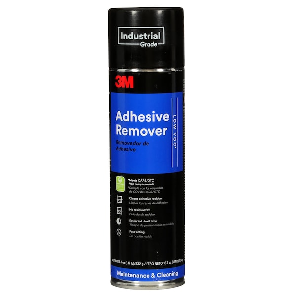 3M Adhesive Remover Low VOC <20%, 24 fl oz, 12PK - SPRAYLW