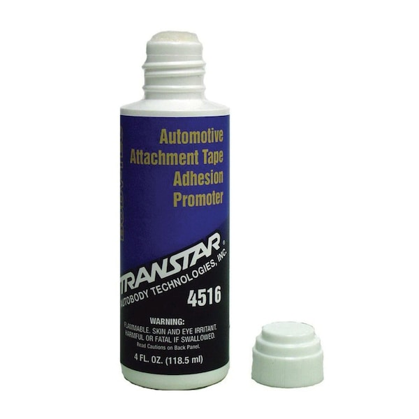 Transtar Autobody Technology Automotive Attachment Tape Adhesion Promoter, 4 oz Bottle - 4516